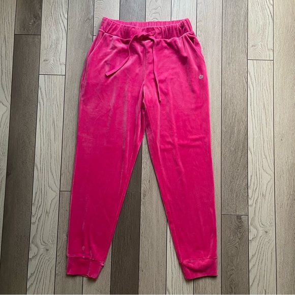 Juicy Couture Pink Sweatpants with Elastic Waistband - Picture 1 of 6